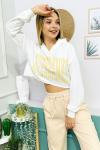 138894 138894-kapsonlu Crop Sweatshırt